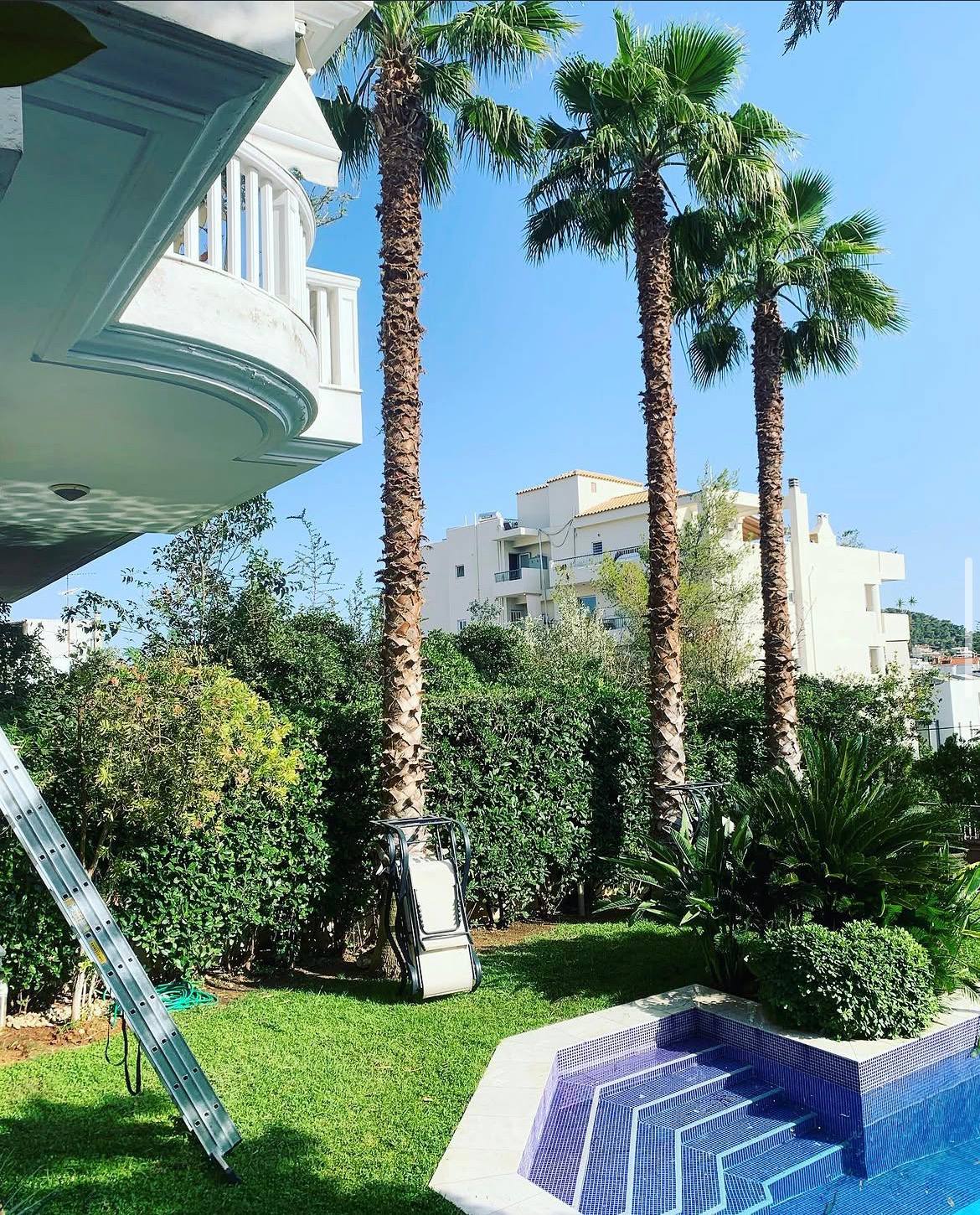 Μετά — Κήπος πλήρως διαμορφωμένος